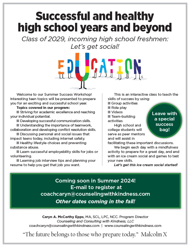 Flyer for workshop I hosted.